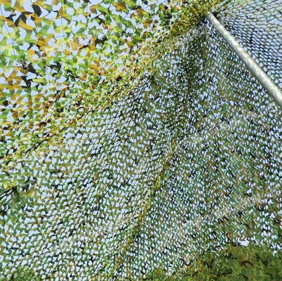 8x2 meter camouflage net groen — afbeelding 2
