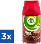 Airwick Freshmatic 250ml Refill Spiced Cinnamon - Voordeelverpakking 3 stuks