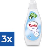 Robijn Vloeibaar Wasmiddel - Wit - 3 x 14 wasbeurten - 3 x 700ML - Voordeelverpakking 3 stuks