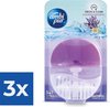 Ambi Pur Toiletblok Starterkit 5in1 Lavender & Rosemary - Voordeelverpakking 3 stuks