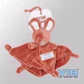 VIB® - Knuffeldoekje Konijn - Roest - Babykleertjes - Baby cadeau