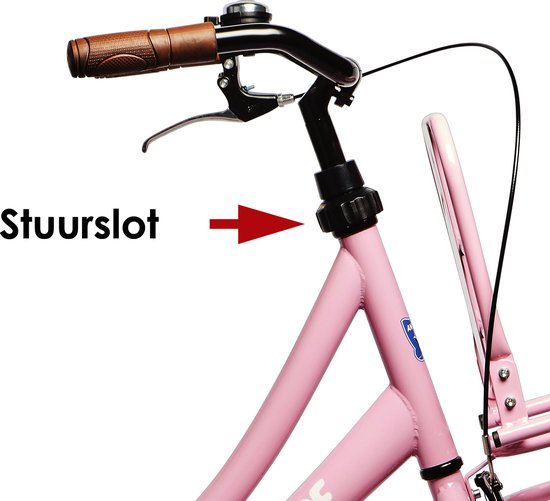 Antilope Cargo Transport 26 Inch Meisjesfiets Roze van Popal — afbeelding 4