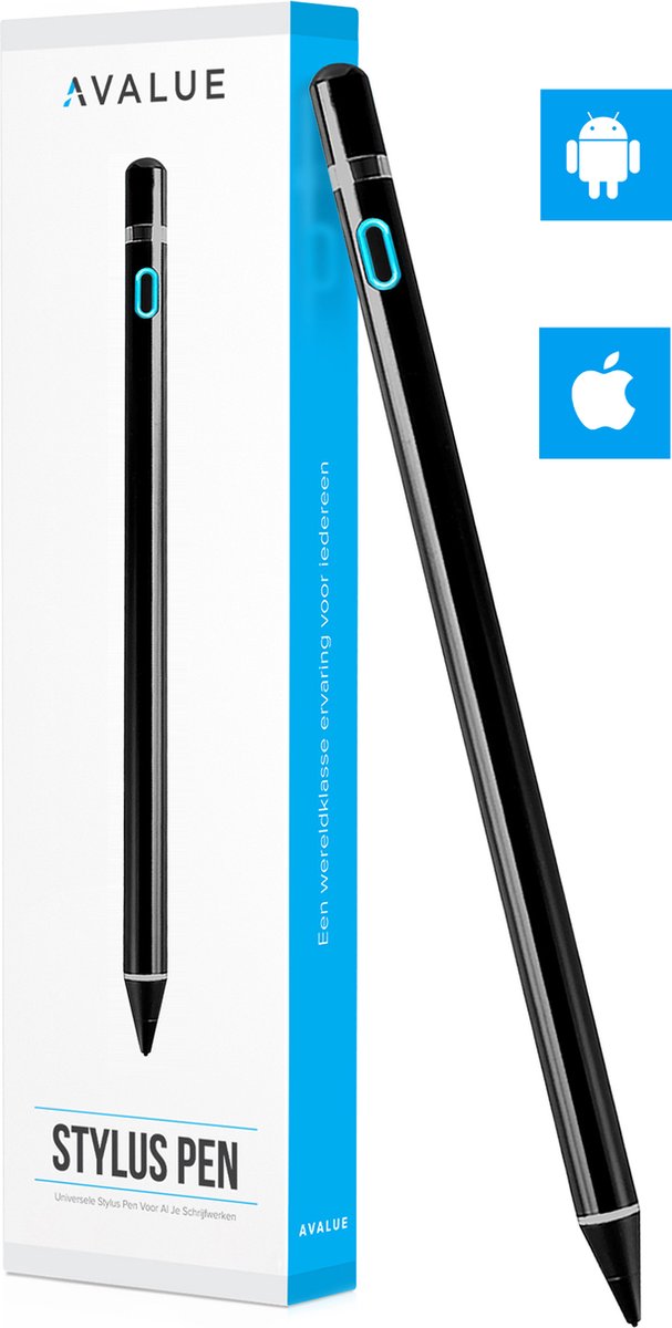 2 In 1 Active Stylus Pen - Pencil Geschikt Voor Tablet, Ipad, Android en Apple