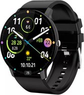 Royal Supplies SQ-33 Smartwatch - Smartwatch Heren - Smartwatch Dames- Smartwatch Kinderen - HD Touchscreen - Horloge - Stappenteller - Bloeddrukmeter - Saturatiemeter - IOS & Android -Screenprotector- Black