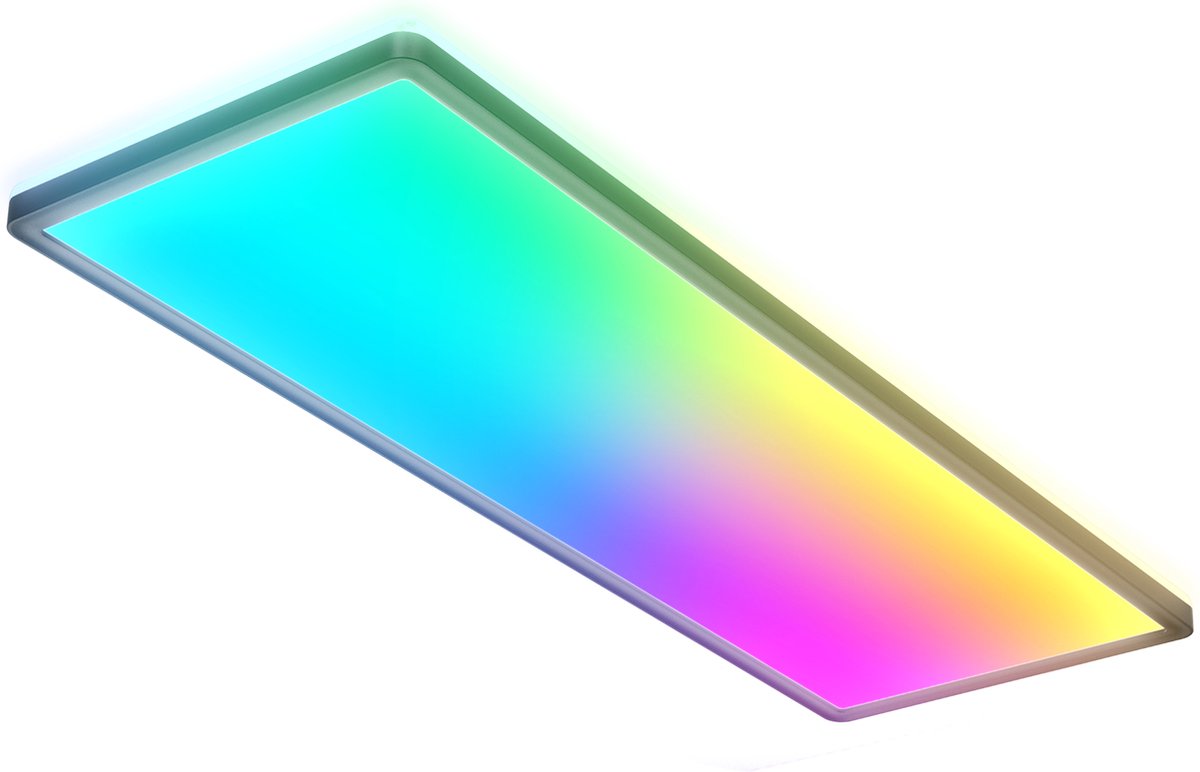 Plafonnier LED RGB salon effet étoile variateur lumière du jour TÉLÉCOMMANDE