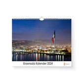XL 2024 Kalender - Jaarkalender - Ensenada