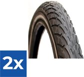 Deli Tire Buitenband SA-206 24 x 1.75 zw refl - Voordeelverpakking 2 stuks