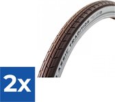 CST Tire Tradition 28 x 1,75 br blanc refl - Pack économique 2 pièces