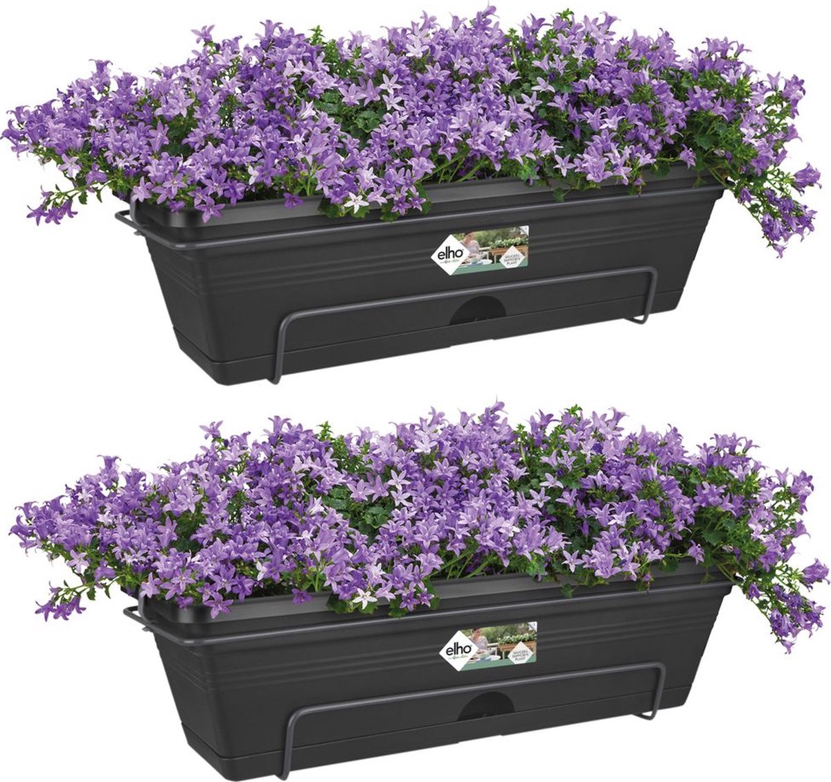 Elho Green Basics Allin1 - Balcony Planter with Hanger