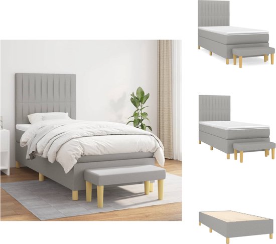 Vaste Boxspring (210/220cm) - Snel Leverbaar