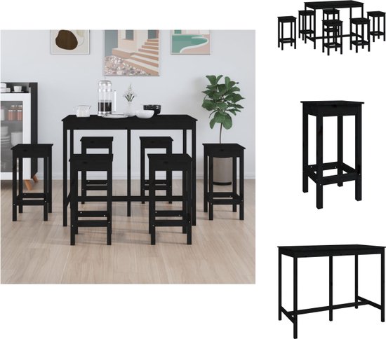Bartafel wit keukentafel eetkamer voor keuken 50x50x110 cm
