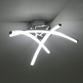 Goeco Plafondlamp - 43cm - Medium - 21W - LED - Vorkvormige - 6500K - Koel Wit Licht