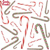 Zuurstokken - 20 stuks - Mix - Candy cane - Kerst - Zuurstok - Kerstdecoratie