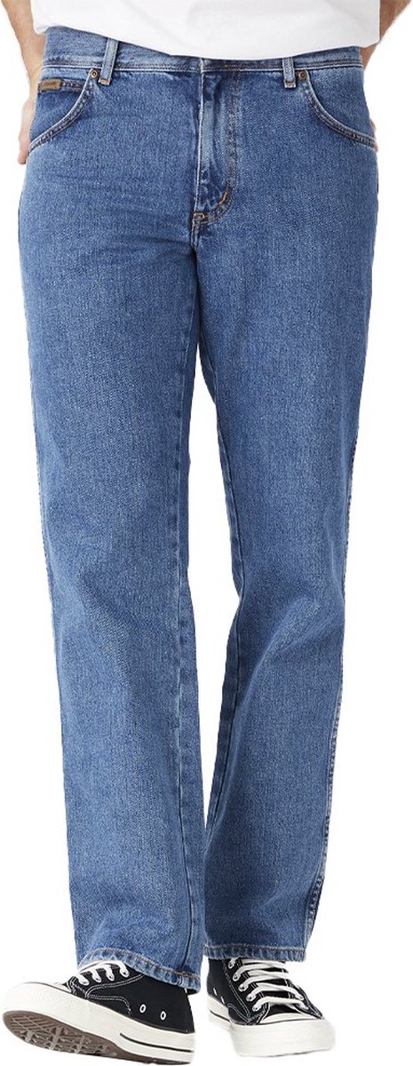 Wrangler Texas Spijkerbroek 42 30 Man Vintage Stone
