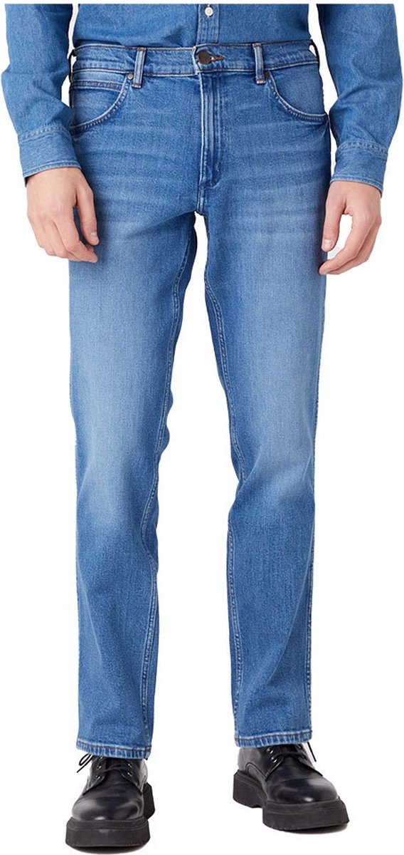 Wrangler Heren Jeans Broeken GREENSBORO regular/straight Fit 32W 30L Volwassenen New Favorite W15qjx21y