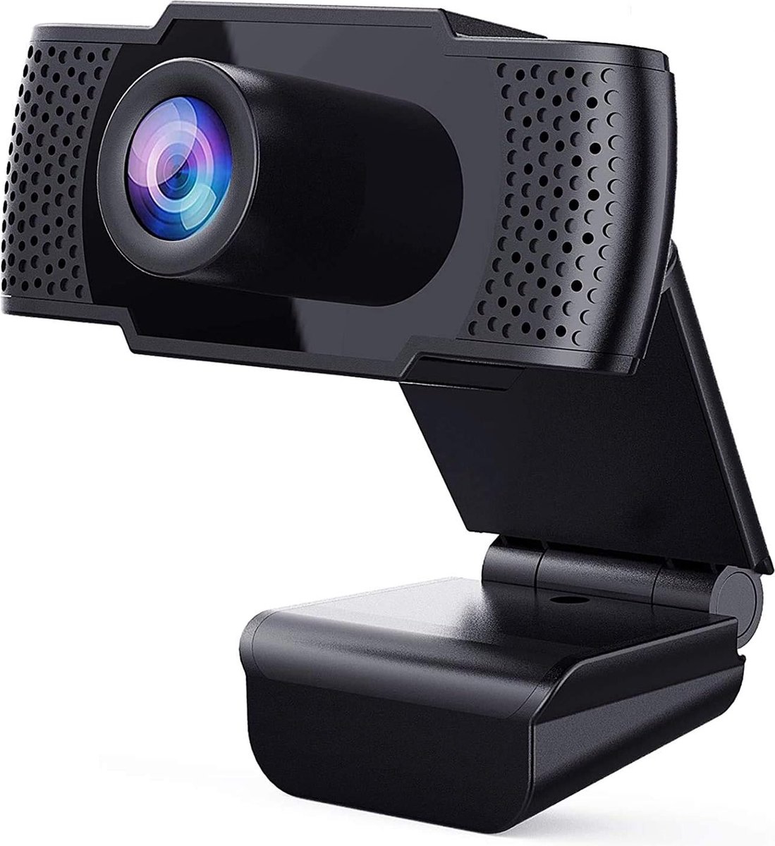 Webcam met microfoon - Volledige 1080P HD PC-webcam Draagbaar - Computer Camera - Plug-and-Play-webcam voor online vergaderen Gaming Live streaming Laptop Desktop USB 2.0 Webcamera