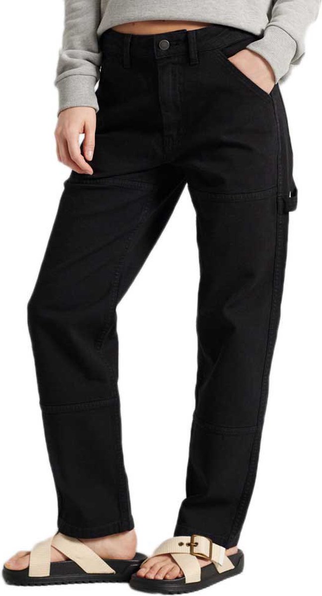 Superdry Carpenter Spijkerbroek 32 30 Vrouw Zwart