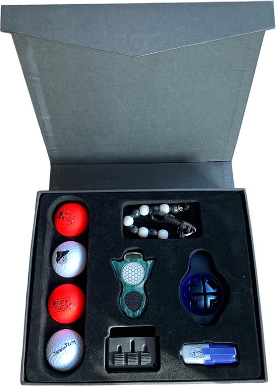 Cadeaux de golf – Coffret cadeau de Golf de Luxe comprenant un compteur de  perles de