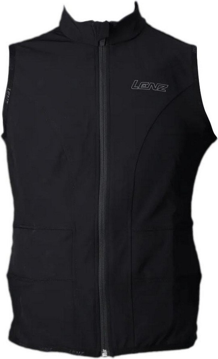 Lenz Heated Vest WOMEN - EXCL accu - L - Zwart