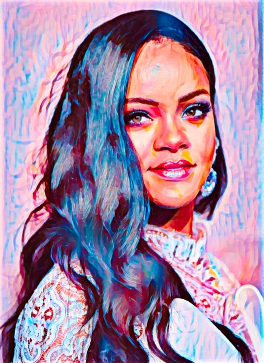 Rihanna 1 - Poster - 30 x 40 cm