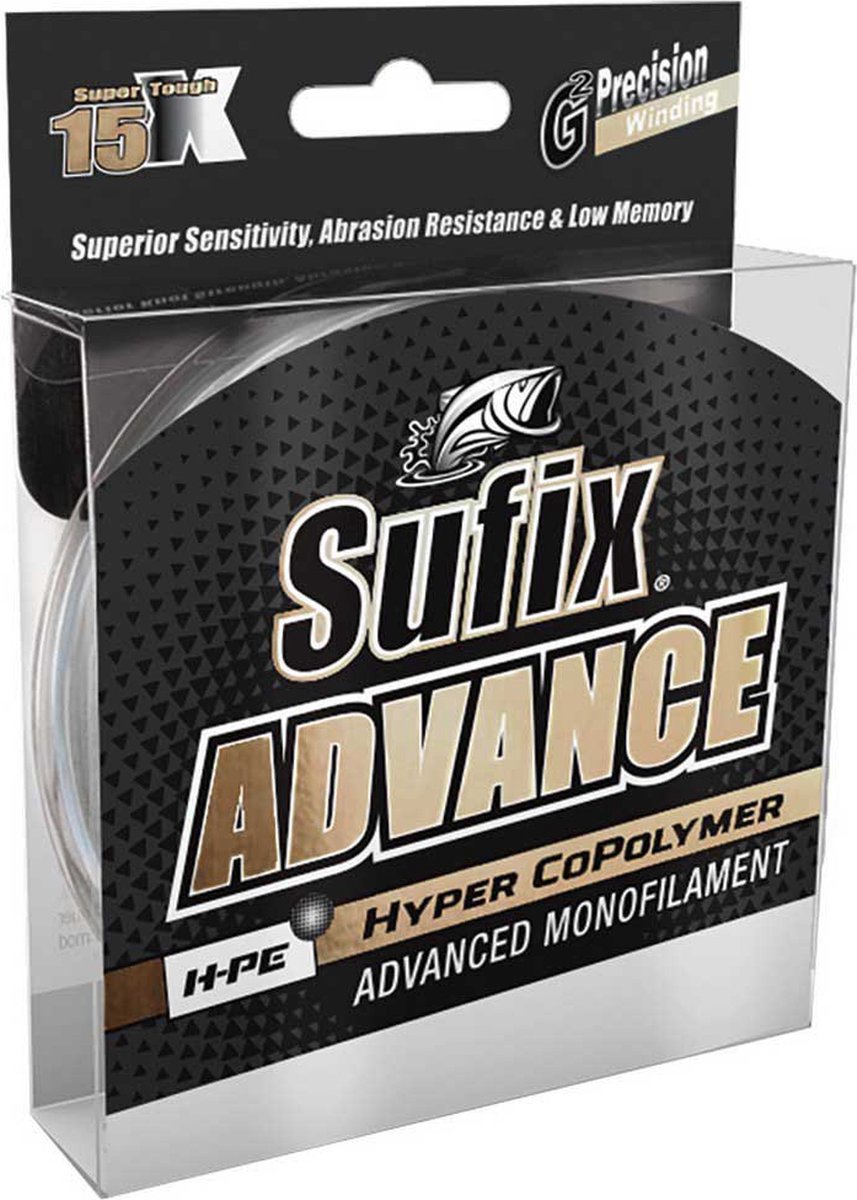 Sufix Advance Monofilament 3200 M Transparant 0.230 mm