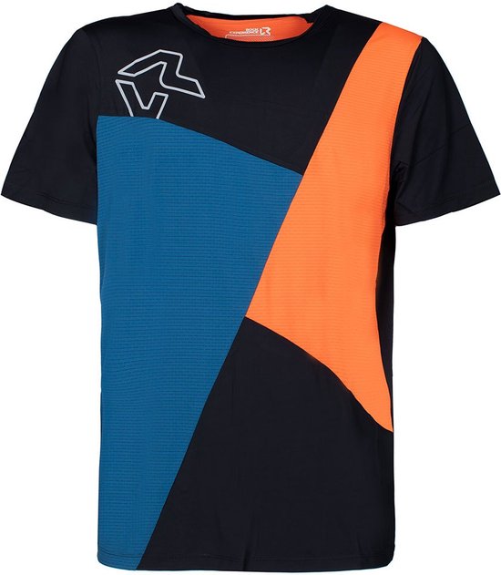Rock Experience Drum T-shirt Met Korte Mouwen Oranje,Blauw,Zwart XL Man