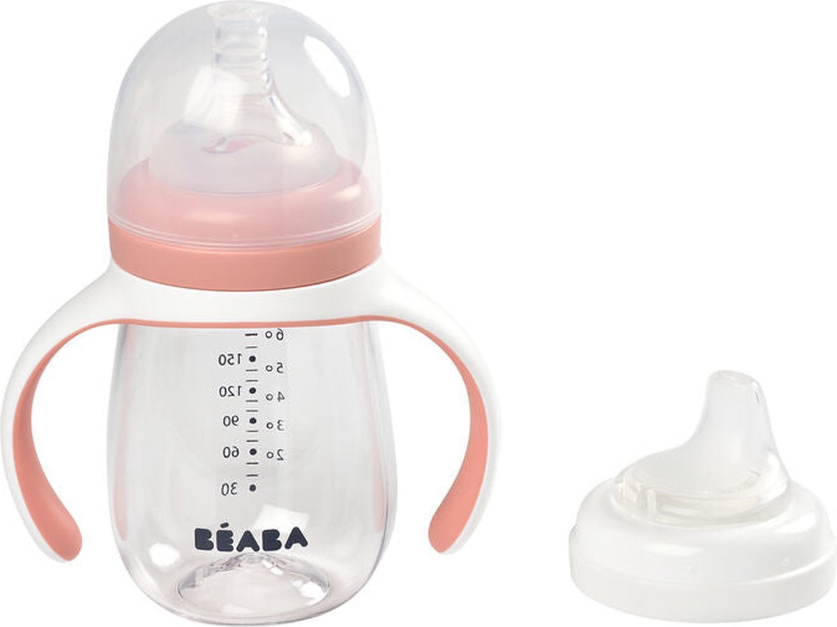 Goedkoopste Béaba Leerdrinkbeker 210ml | Pink