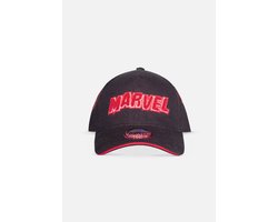 Marvel Patches Cap zwart-rood