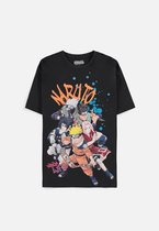 Naruto - Team Heren T-shirt - XL - Zwart