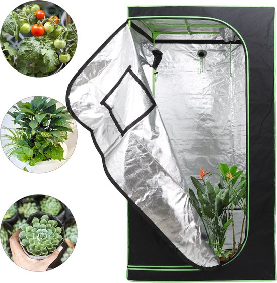 Kweektent – 100 x 100 x 200 cm – waterdicht