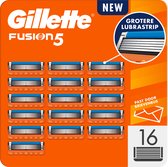 Bol.com Gillette Fusion5 - Voor Mannen - 16 Scheermesjes aanbieding