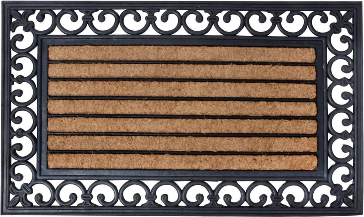 Esschert Design Esschert-Design-Deurmat-75x45-cm-rubber-RB108 Bruin