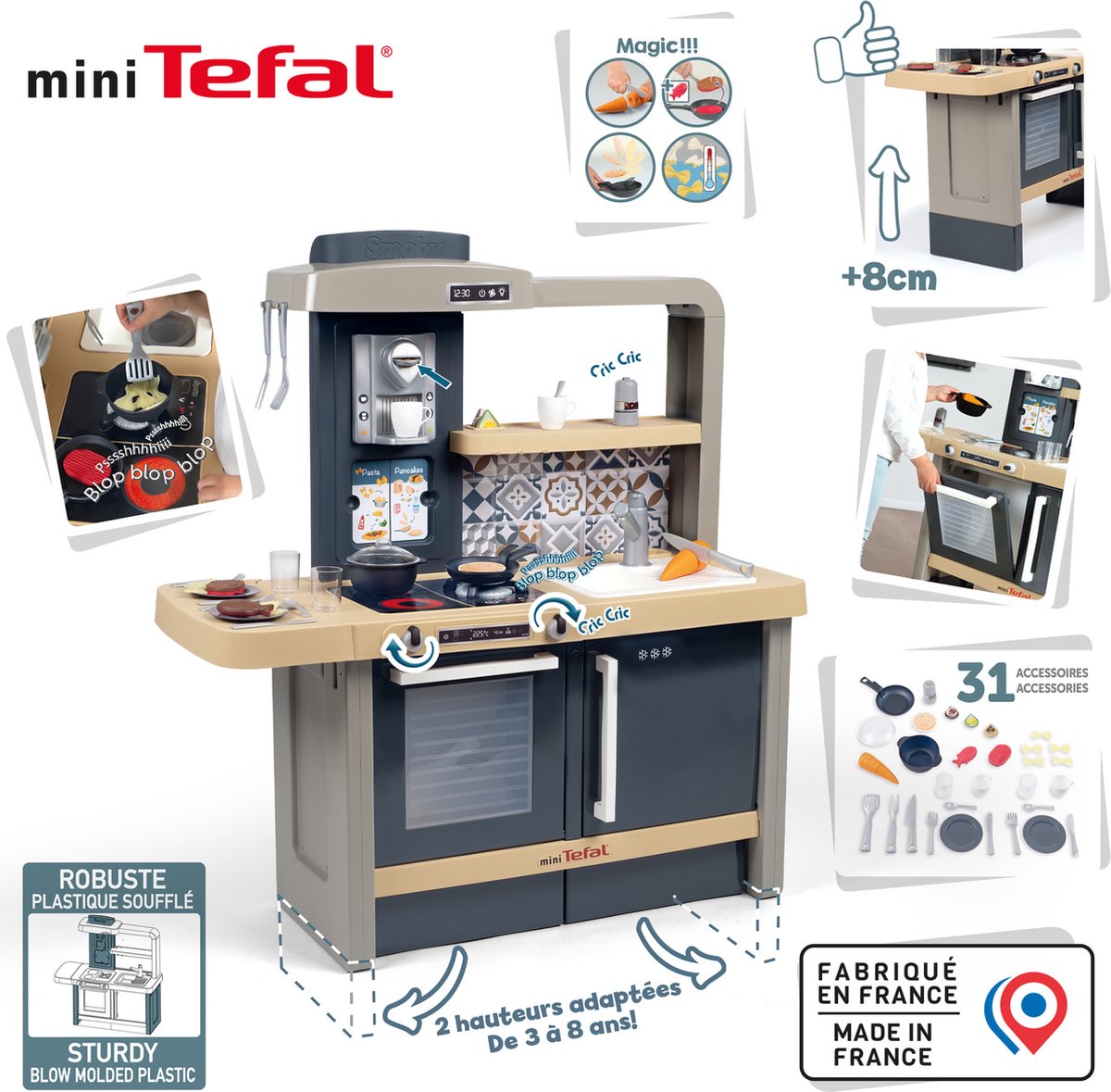 Smoby - Tefal Evolutieve Keuken - Speelgoedkeuken — afbeelding 2