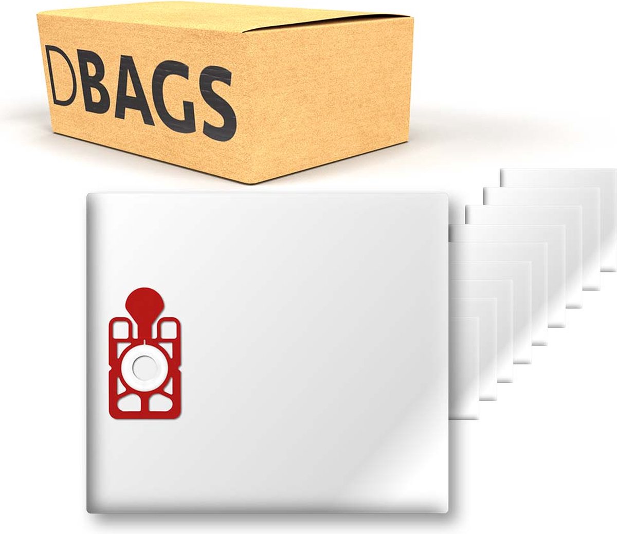 DBAGS® - Stofzuigerzakken universeel geschikt voor Numatic Henry & Hetty & PPR-240 Series - NVM-1CH - 604015 | 10 stuks