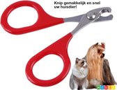 ***Huisdier Nagel Knipper -Kattenschaartje - Katten Honden Nagels - Rood - 8 cm - Nagelknipper - Nagelschaar - Dierennagels - Huisdieren - van Heble® ***