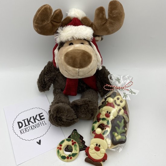 Cadeau de Noël pour enfants Gros câlin de Rudolph - Paquet de Noël -  Chocolat de Noël