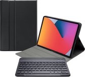 Mobilize Premium Detachable Bluetooth Keyboard Tablethoes geschikt voor Apple iPad Pro 11 (2021) Hoes QWERTY Bluetooth Toetsenbord Bookcase - Zwart