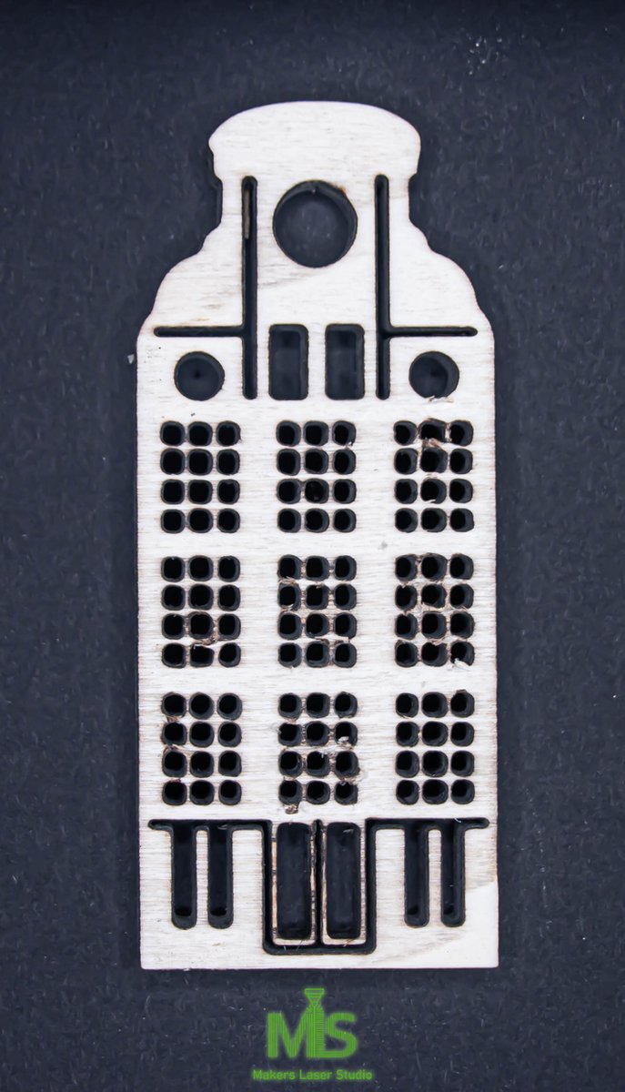 Houten Mini Huizen, Set van 5 Houten Huis Vormen,kerst huizen, DIY Huis Blank, DIY Huis Decoratie, kerst decoratie Hout Craft Supplies/ amsterdamse huizen/ suvenier/houten huisjes/ kerst huisjes — afbeelding 4