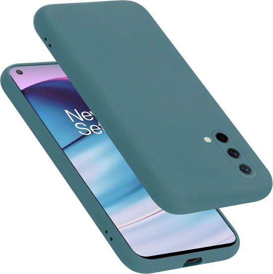 Coque Cadorabo pour OnePlus Nord CE 5G en VERT LIQUIDE - Housse de protection en silicone TPU flexible