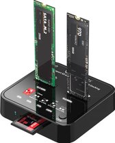 CoreParts MS-CLONER-M2-SD - Media- en dataduplicator - Zwart