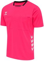 Hummel Referee Chevron SS Jersey Heren - sportshirts - roze - Mannen