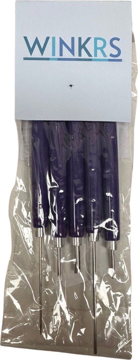 Quilling gereedschap - set met 4x rolpen en 1x priem - Tools voor filigraan papierkunst — afbeelding 5
