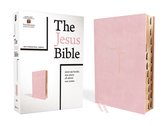 The Jesus Bible, NIV Edition, (With Thumb Tabs to Help Locate the Books of the Bible), Leathersoft over Board, Pink, Thumb Indexed, Comfort Print