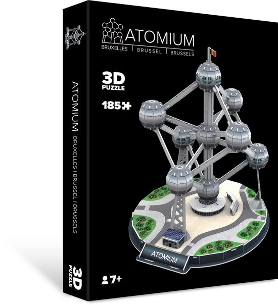 Puzzle 3D Atomium Bruxelles - 185 pièces - à partir de 7 ans | bol