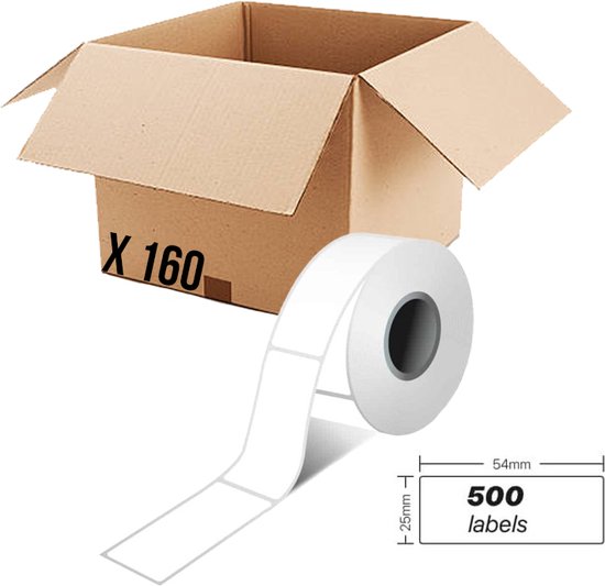 Rouleau étiquette compatible DYMO 11352 grandes étiquettes de retour
