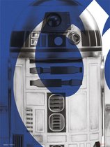 Disney Star Wars R2-D2 - Art Print 30x40 cm