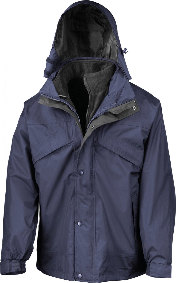 Result 3-in-1 Zip & Clip Jacket RT68 Blauw