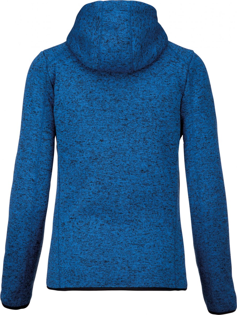 PROACT® Heather damesvest met capuchon PA366 Light Royal Melange Blauw