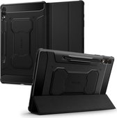 Spigen Tablet Hoes Geschikt voor Samsung Galaxy Tab S9 Plus - Spigen Rugged Armor Pro Bookcase - Zwart