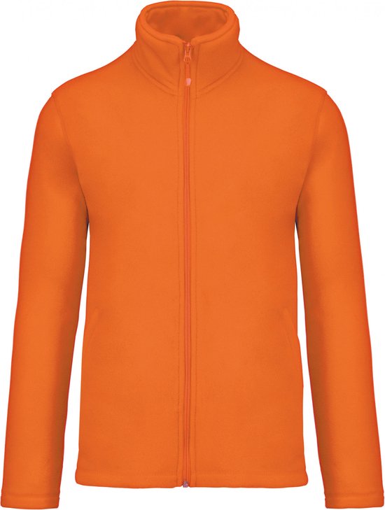 Gilet micropolaire Premium avec fermeture éclair Kariban Oranje - Taille XL